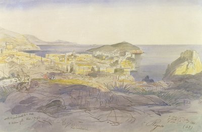 Raguse (Dubrovnik), 5-6 mai 1866 - Edward Lear