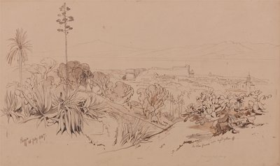 Reggio, le 26 juillet 1847 - Edward Lear