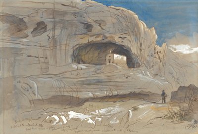 Vallée rocheuse de Mosta, Malte, 13 h 30 (3 avril 1866) - Edward Lear