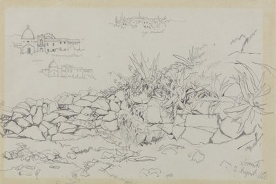 Sorrente, 2 août 1838 - Edward Lear