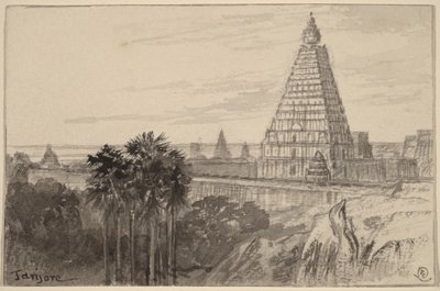 Tanjore, Inde - Edward Lear