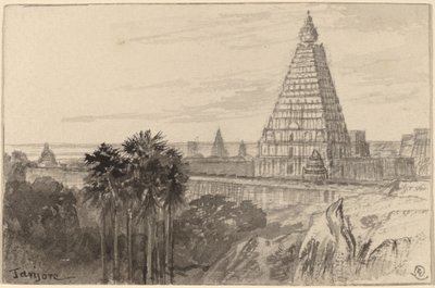 Tanjore, Inde, 1884-1885 - Edward Lear