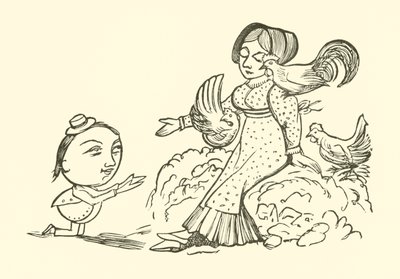 La Cour de Yonghy-Bongy-Bo (gravure) - Edward Lear