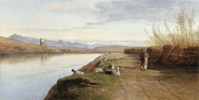 La Campagne romaine, 1860 - Edward Lear
