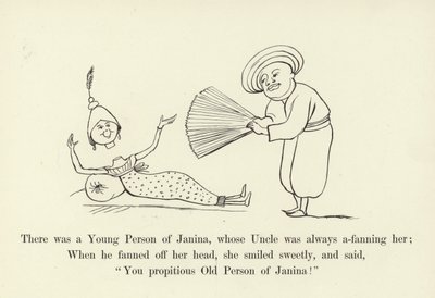 Il y avait une jeune personne de Janina, dont l