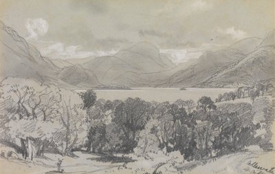 Ullswater, 14 octobre 1836 - Edward Lear