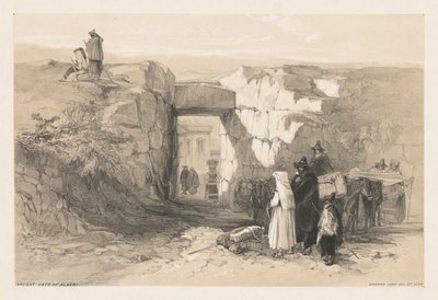 Vues de Rome et de ses environs : Porte ancienne d