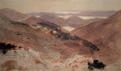 Village de Katochori - Edward Lear