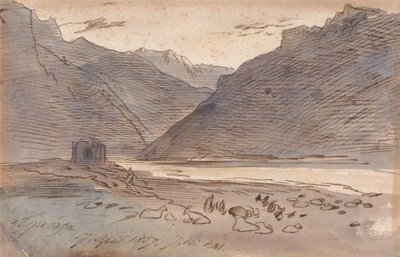 Vjose, 19 h 15 17 avril 1857 - Edward Lear
