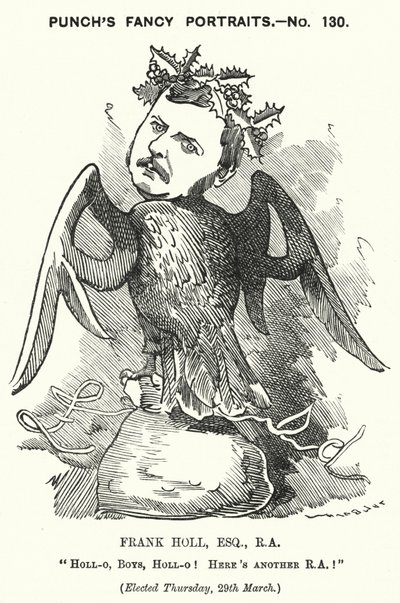 Caricature de Punch : (gravure) - Edward Linley (after) Sambourne