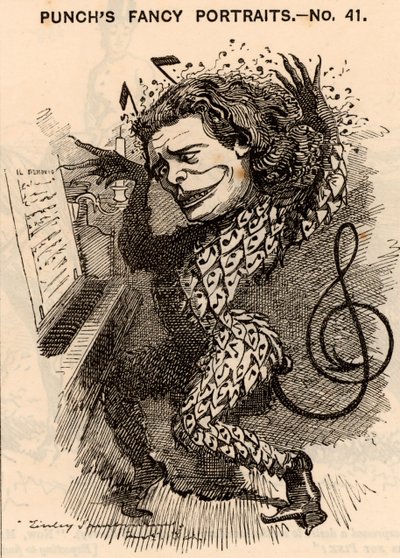 Anton Rubenstein (1829-1894) - Edward Linley Sambourne