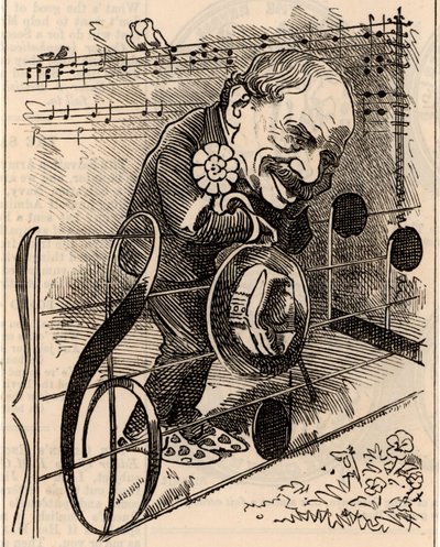 Caricature de Julius Benedict - Edward Linley Sambourne