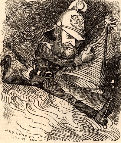 Eyre Massey Shaw (1830-1908) - Edward Linley Sambourne