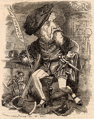 Harrison Ainsworth (1805-1882) - Edward Linley Sambourne