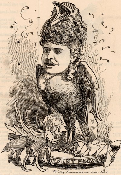 Madame Emma Albani (1852-1930) - Edward Linley Sambourne