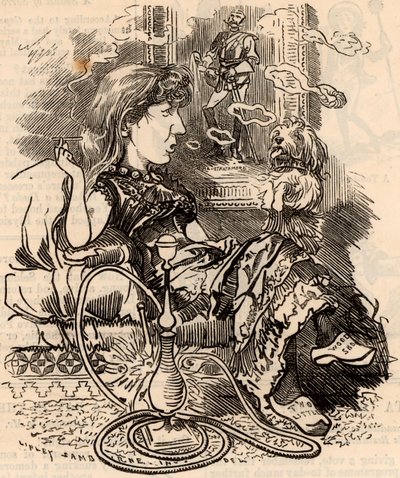 Ouida (1839-1908) - Edward Linley Sambourne