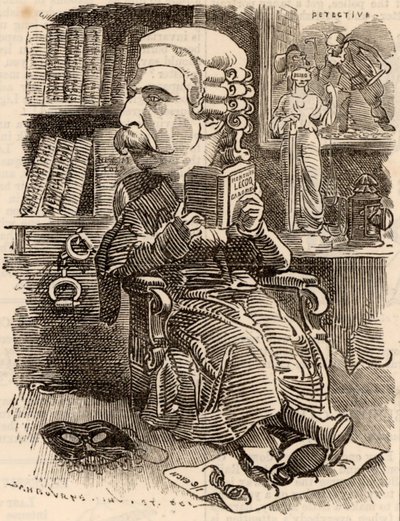 Portrait de Howard Vincent - Edward Linley Sambourne
