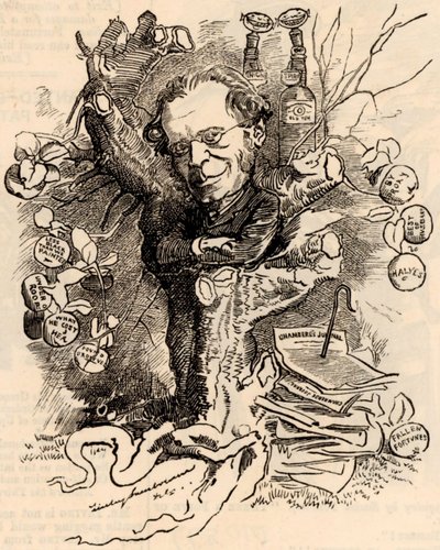 Portrait de James Payn - Edward Linley Sambourne