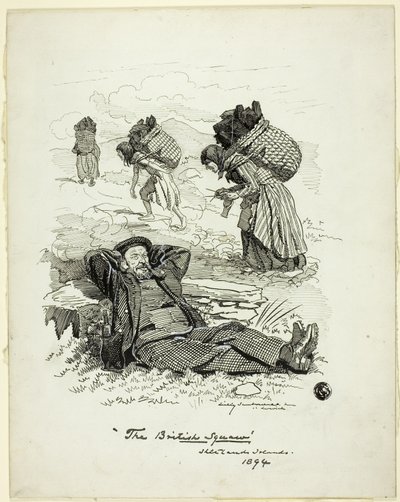 Le squaw britannique, îles Shetland - Edward Linley Sambourne