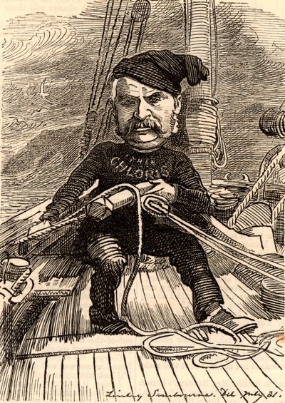 William Schwenck Gilbert (1836-1911) - Edward Linley Sambourne