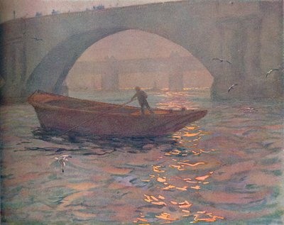 Pont de Waterloo, c1910 - Edward Louis Lawrenson