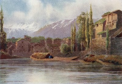 Inondations Printanières dans le Canal Kutical, Srinagar - Edward Mary Joseph Molyneux
