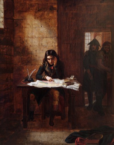 Napoléon dans la prison de Nice en 1794 - Edward Matthew Ward