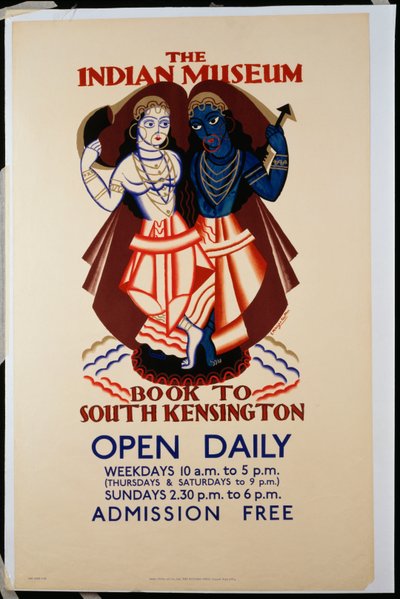 Le musée indien - Edward McKnight Kauffer