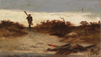 Pêcheur au bord de l