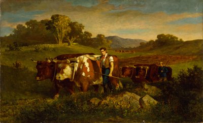 Les bergers avec les vaches - Edward Mitchell Bannister