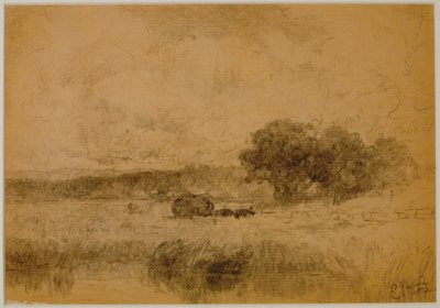 Paysage, Bois (#13) c. 1880 - Edward Mitchell Bannister