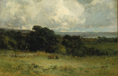 Pâturages agréables - Edward Mitchell Bannister