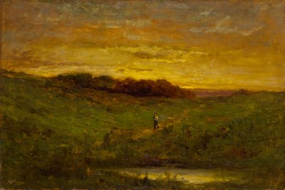 Coucher de soleil, 1883 - Edward Mitchell Bannister