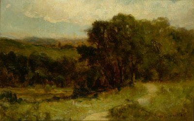Sans titre (paysage avec une route près d