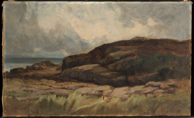 Sans titre (paysage avec rochers) - Edward Mitchell Bannister