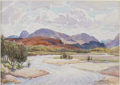 Sur la Spey, vers 1935 - Edward Mossforth Neatby