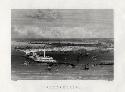Alexandrie, Égypte, 19ème siècle - Edward Paxman Brandard