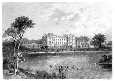 Palais de Buckingham, Londres, 1899 - Edward Paxman Brandard
