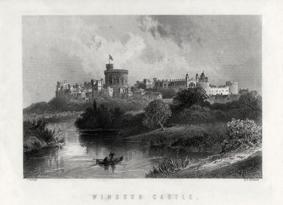 Château de Windsor, Angleterre, 1883 - Edward Paxman Brandard