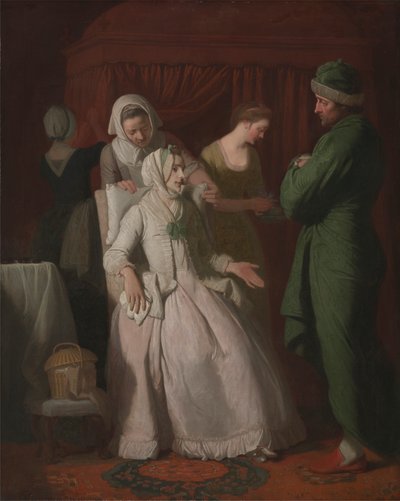Les vertueux réconfortés par la sympathie - Edward Penny