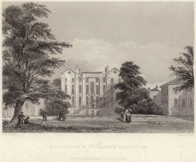 Addiscombe College à Croydon (gravure) - Edward Pritchett