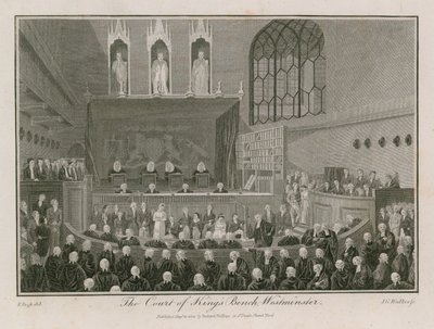 La Cour du Banc du Roi - Edward Pugh