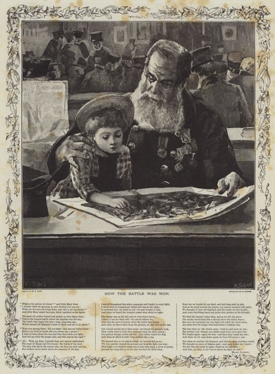 Comment la bataille a été gagnée (gravure) - Edward R. King