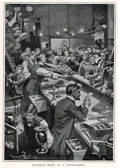 Samedi Soir chez un Prêteur sur Gages - Edward R. King