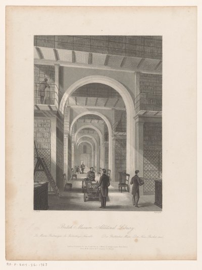 Bibliothèque du British Museum - Edward Radclyffe