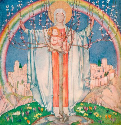 La Madonna Di Promessa, vers 1890-1914, 1914 - Edward Reginald Frampton