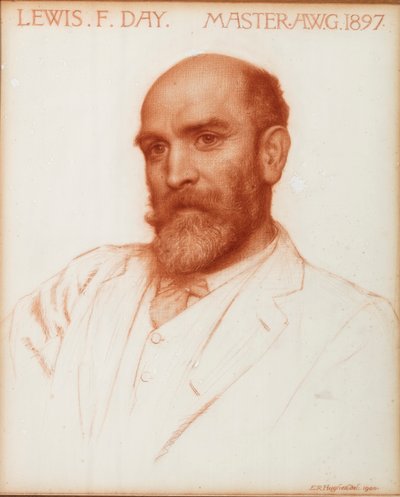 Lewis Foreman Day (1845-1910) designer, Maître de la Guilde des Artisans en 1897, 1900 - Edward Robert Hughes