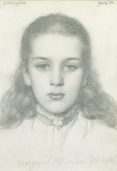 Margaret Ellinor Morse, 2 janvier 1882 - Edward Robert Hughes