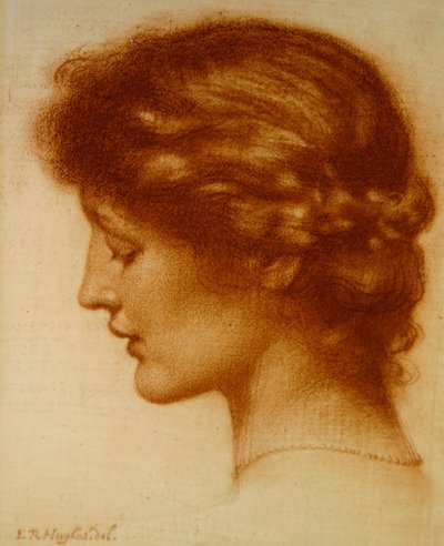 Portrait de Rosalind - Edward Robert Hughes