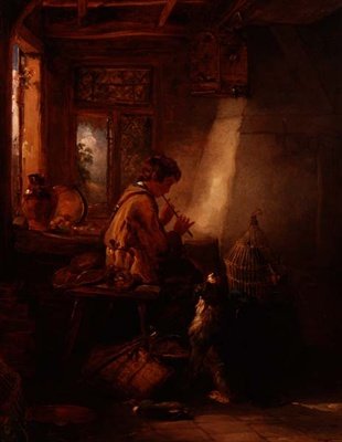 Jouer de la flûte - Edward Robert Smythe